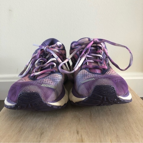 Brooks Ghost Together Unity Purple Tie Dye Athletic Shoes 6.5 - Picture 6 of 8